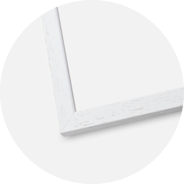 Ram med passepartou Frame Edsbyn Warm White 60x60 cm - Picture Mount White 50x50 cm