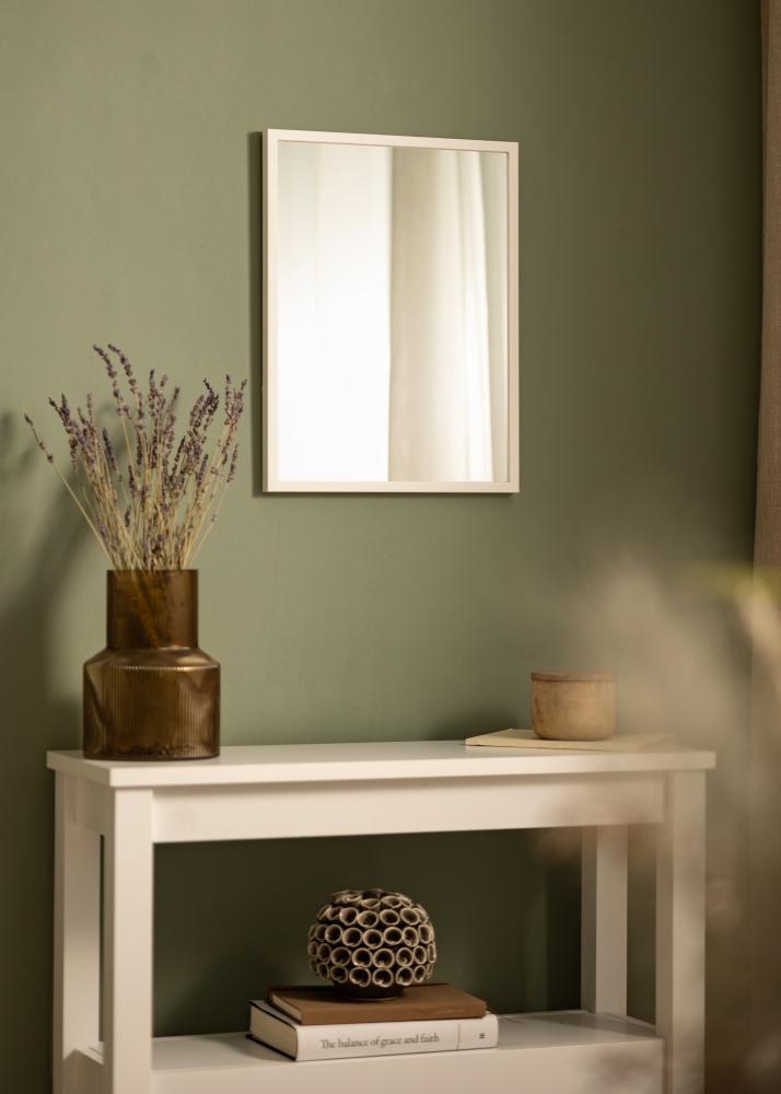 Ramverkstad Mirror Oslo White - Custom Size