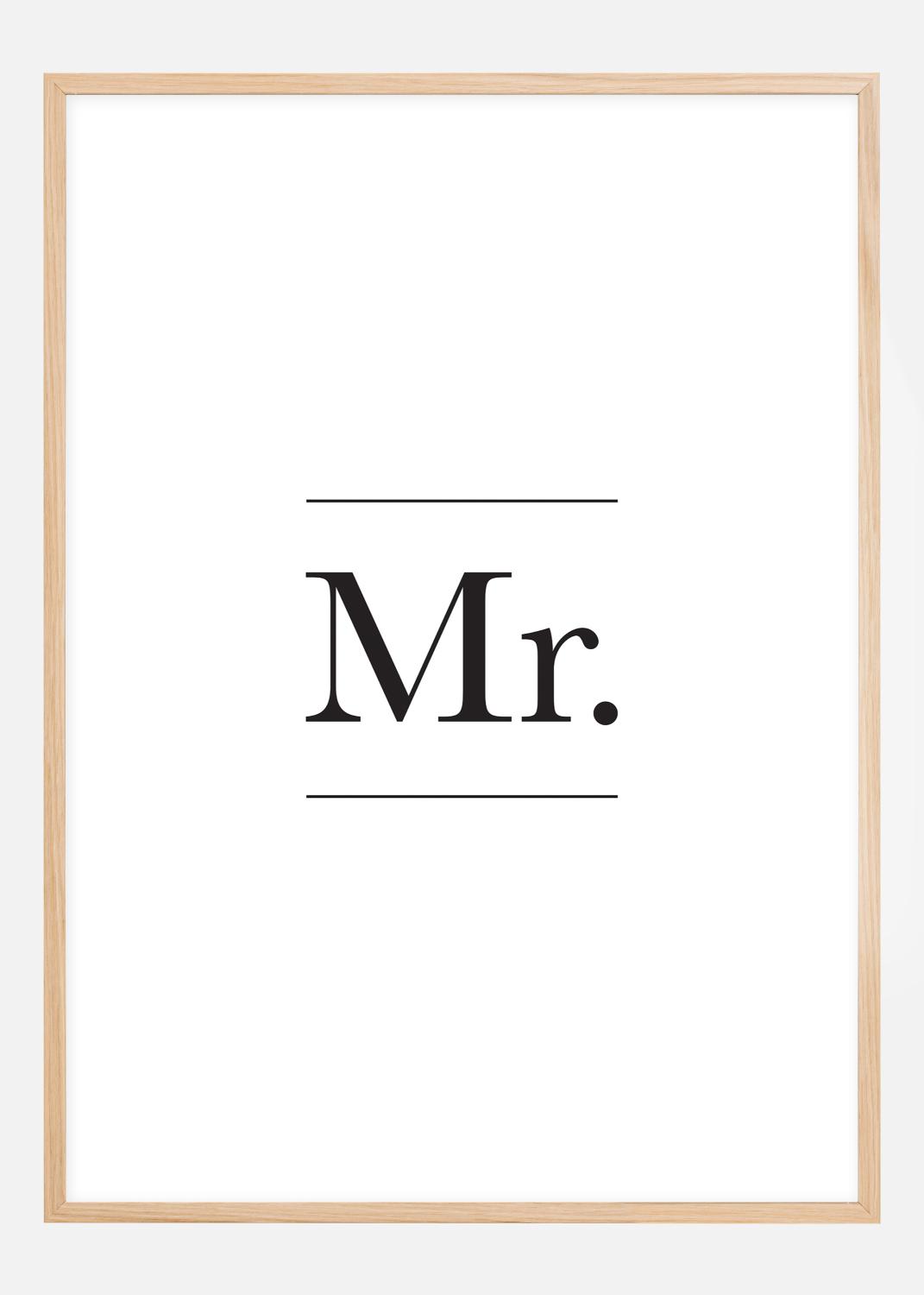 Product Image for Mr Poster (50x70 cm)