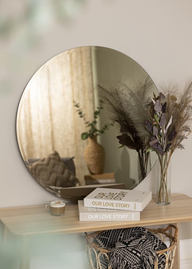 KAILA KAILA Round Mirror Dark Bronze Deluxe 90 cm Ø