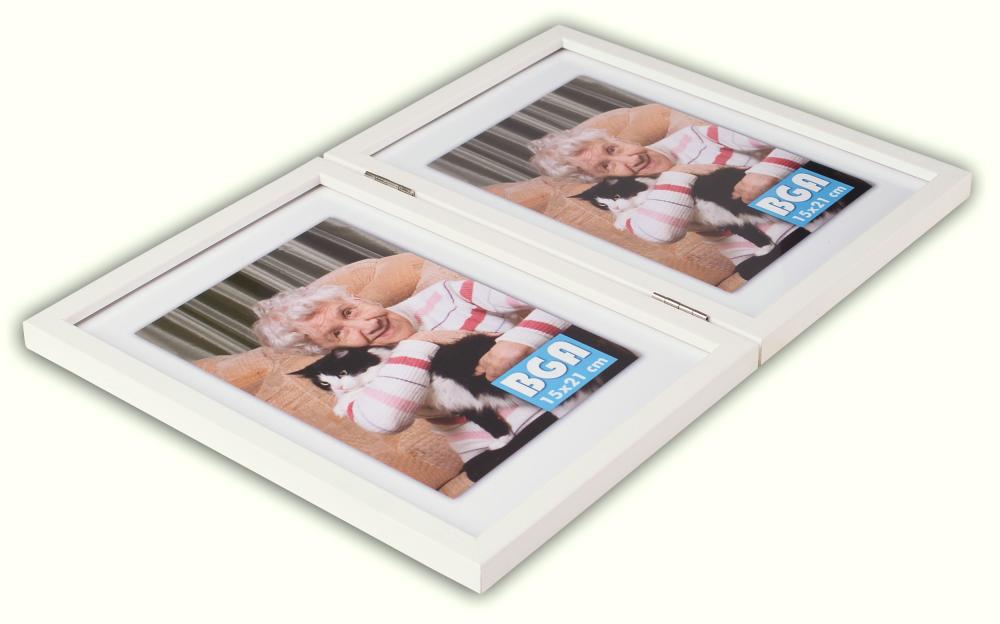 Focus Rock White Folding Frame 10x15 cm