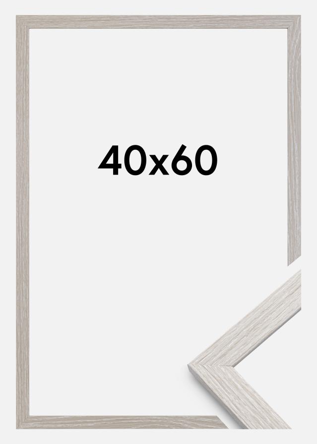 Estancia Frame Stilren Acrylic glass Light Grey Oak 40x60 cm