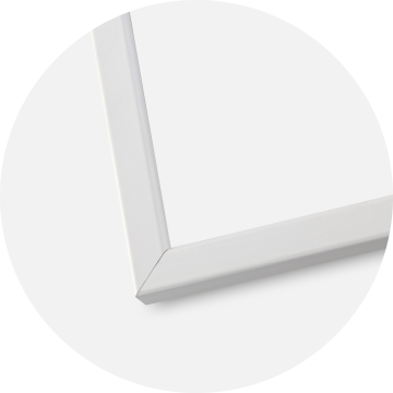 Ram med passepartou Frame Galant White 30x40 cm - Picture Mount White 20x28 cm