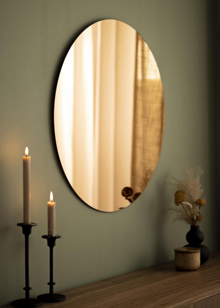 KAILA KAILA Round Mirror Rose Gold 70 cm Ø