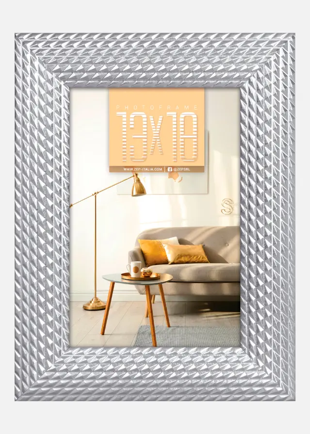 ZEP Frame Rivabella Silver 10x15 cm