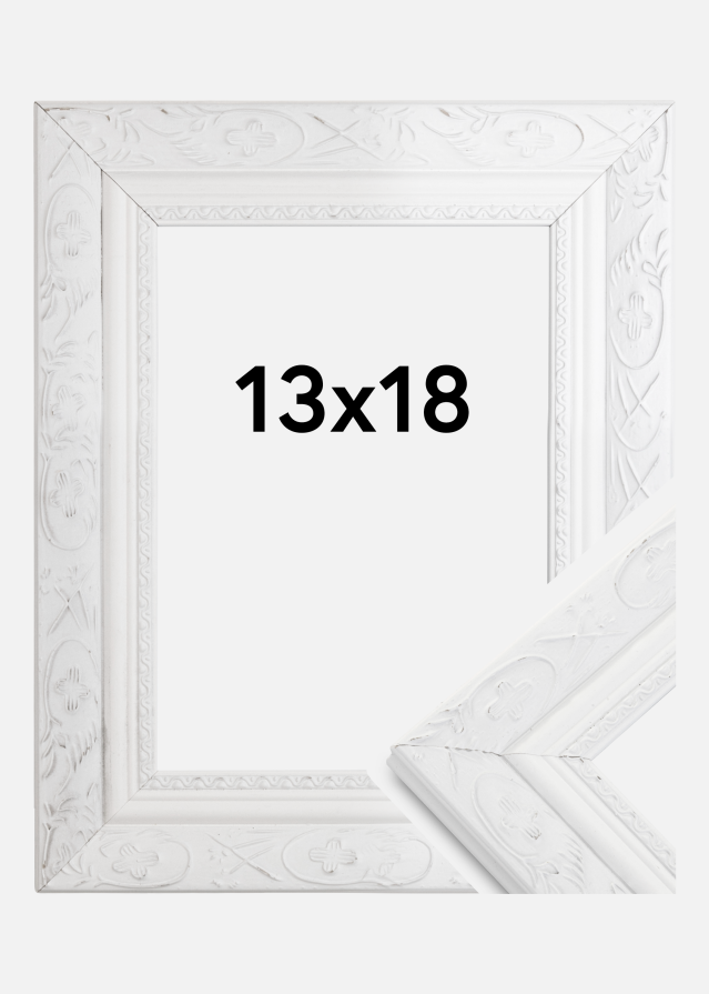 Walther Frame Baroque White 13x18 cm