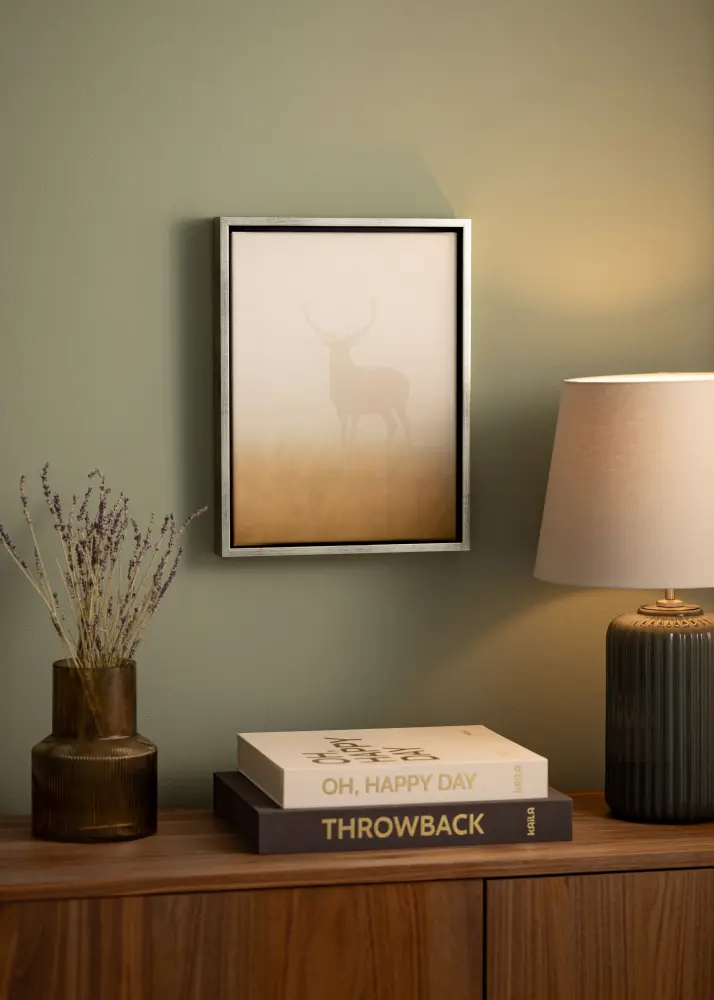 Ramverkstad Geb Canvas Frame Silver/Black - Various Sizes