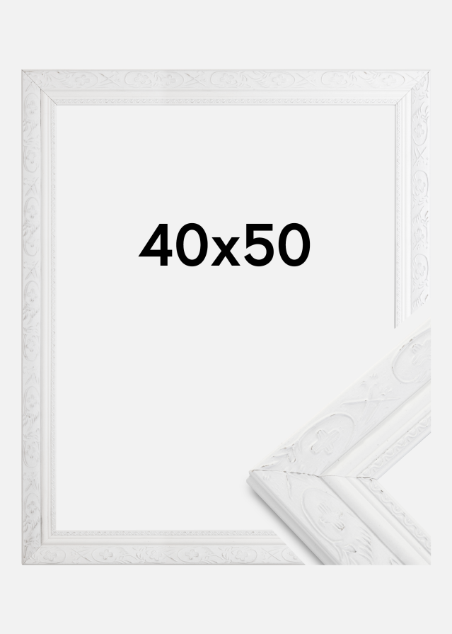 Walther Frame Baroque White 40x50 cm