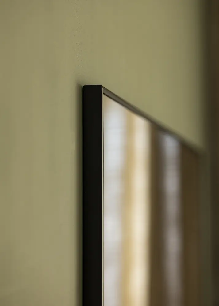 Incado Mirror Minimal Black 70x70 cm