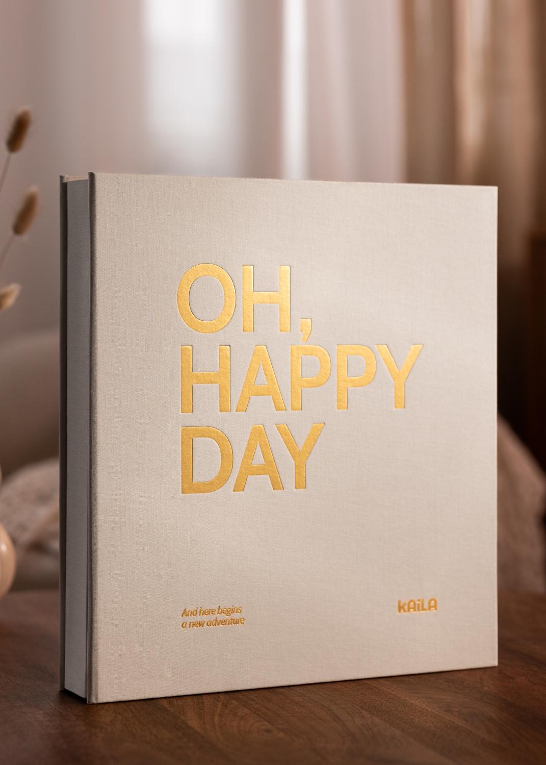 Product Image for KAILA Photo Album OH HAPPY DAY Cream - 600 photos in 10x15 cm