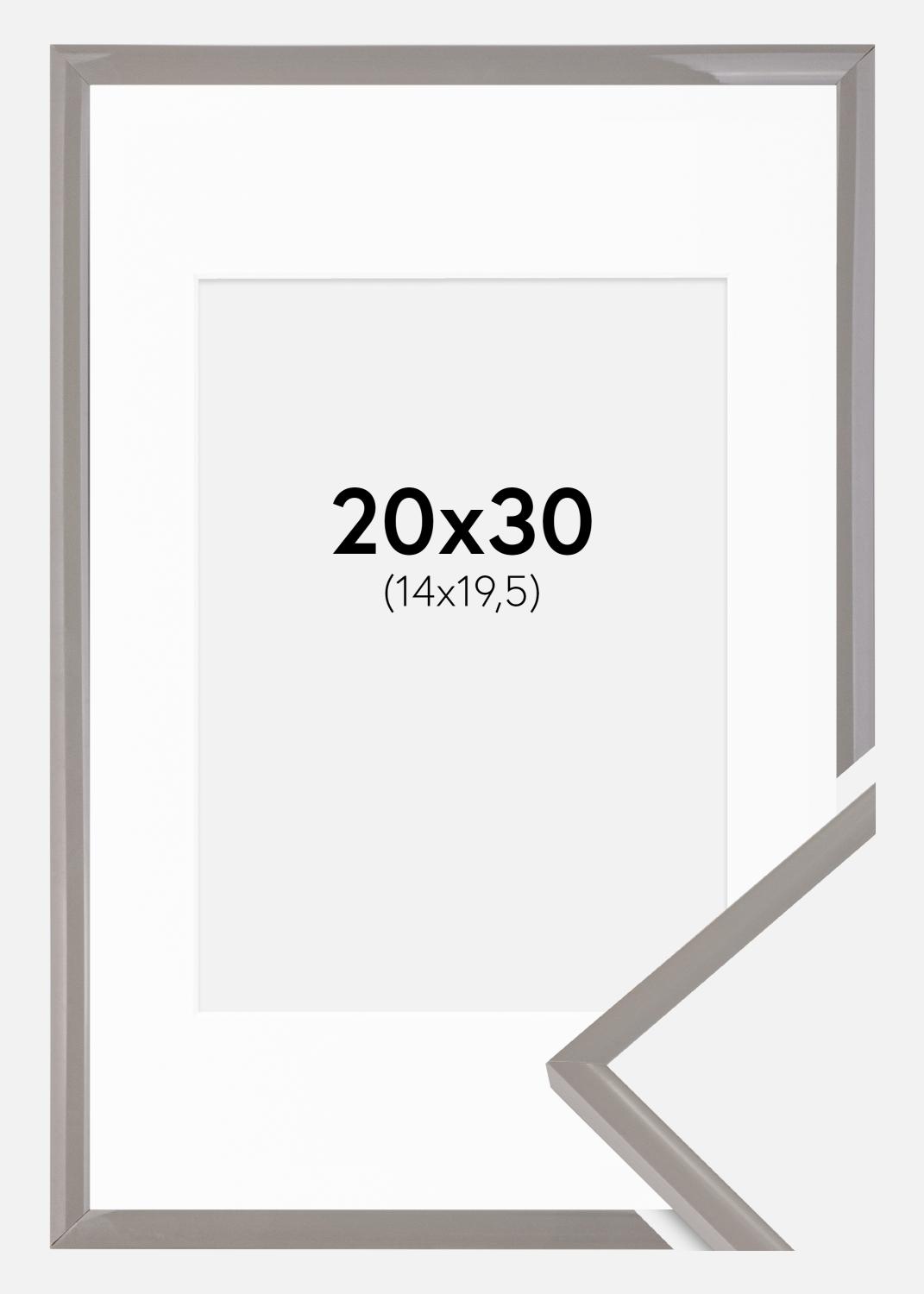Product Image for Frame New Lifestyle Earth Grey 20x30 cm - Picture Mount White 15x21 cm (A5)
