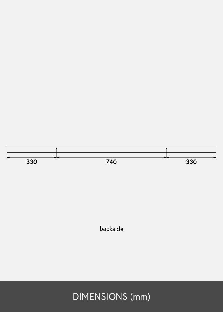 Artlink Picture shelf White 140 cm