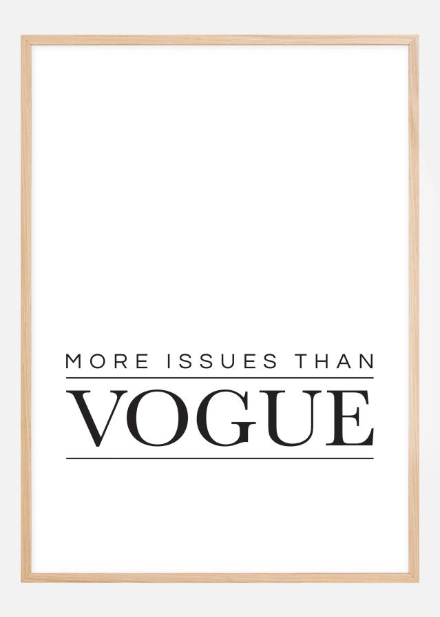 Bildverkstad Vogue Poster