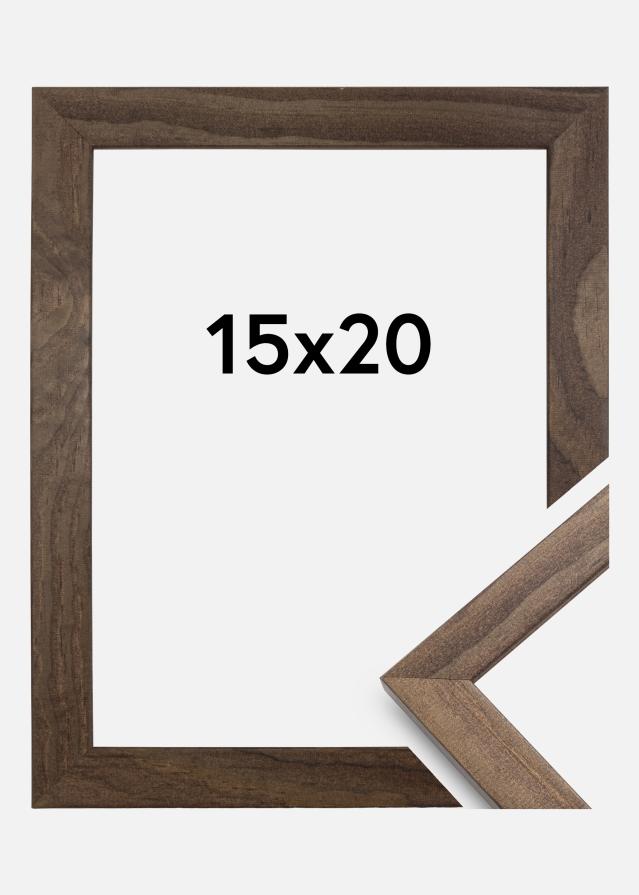 Estancia Frame Stilren Acrylic glass Walnut 15x20 cm