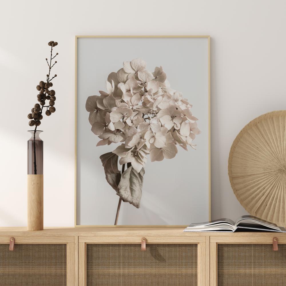 Bildverkstad Beige Dried Flower Poster