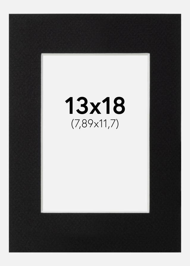 Galleri 1 Mount Canson Black (White Core) 13x18 cm (7,89x11,7)