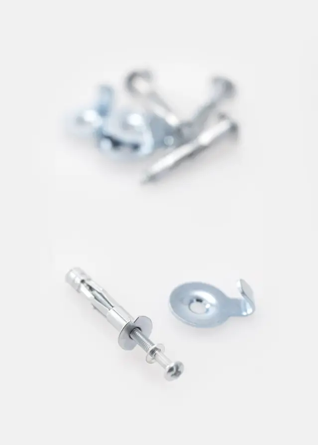  Screw and plug for plaster wall 4 mm - 4 pack