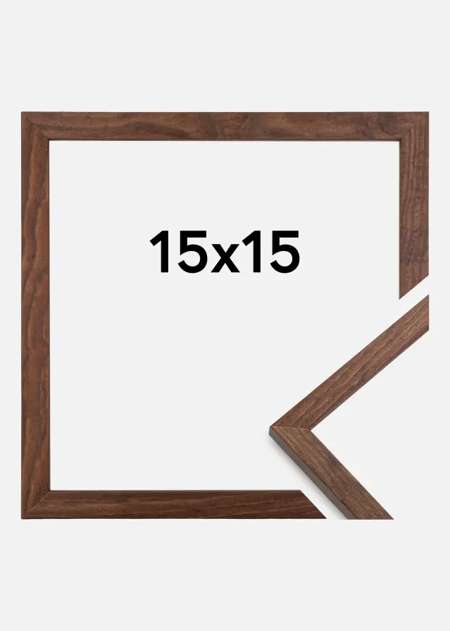 Estancia Frame Galant Walnut 15x15 cm