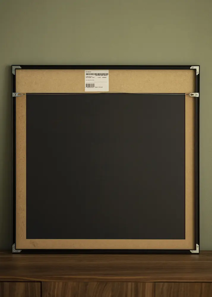 Incado Mirror Minimal Black 70x70 cm