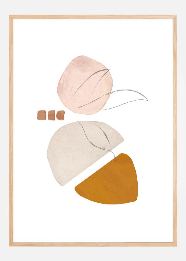 Bildverkstad Abstract Shapes II Poster