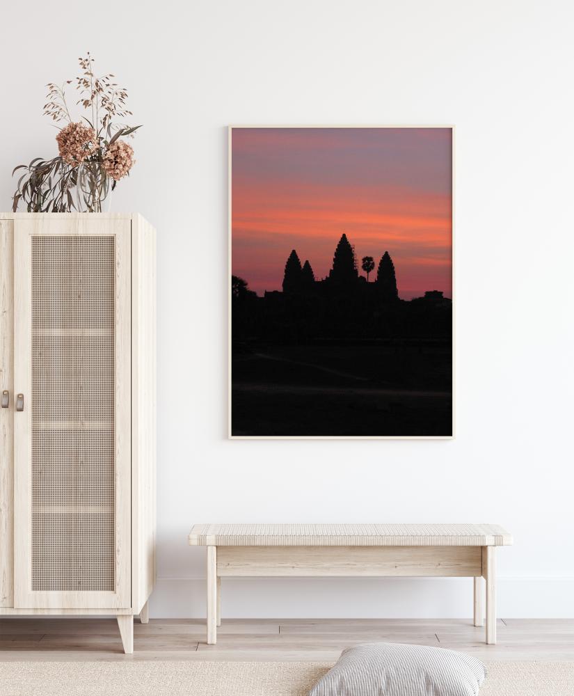 Bildverkstad Sunset Over City Poster