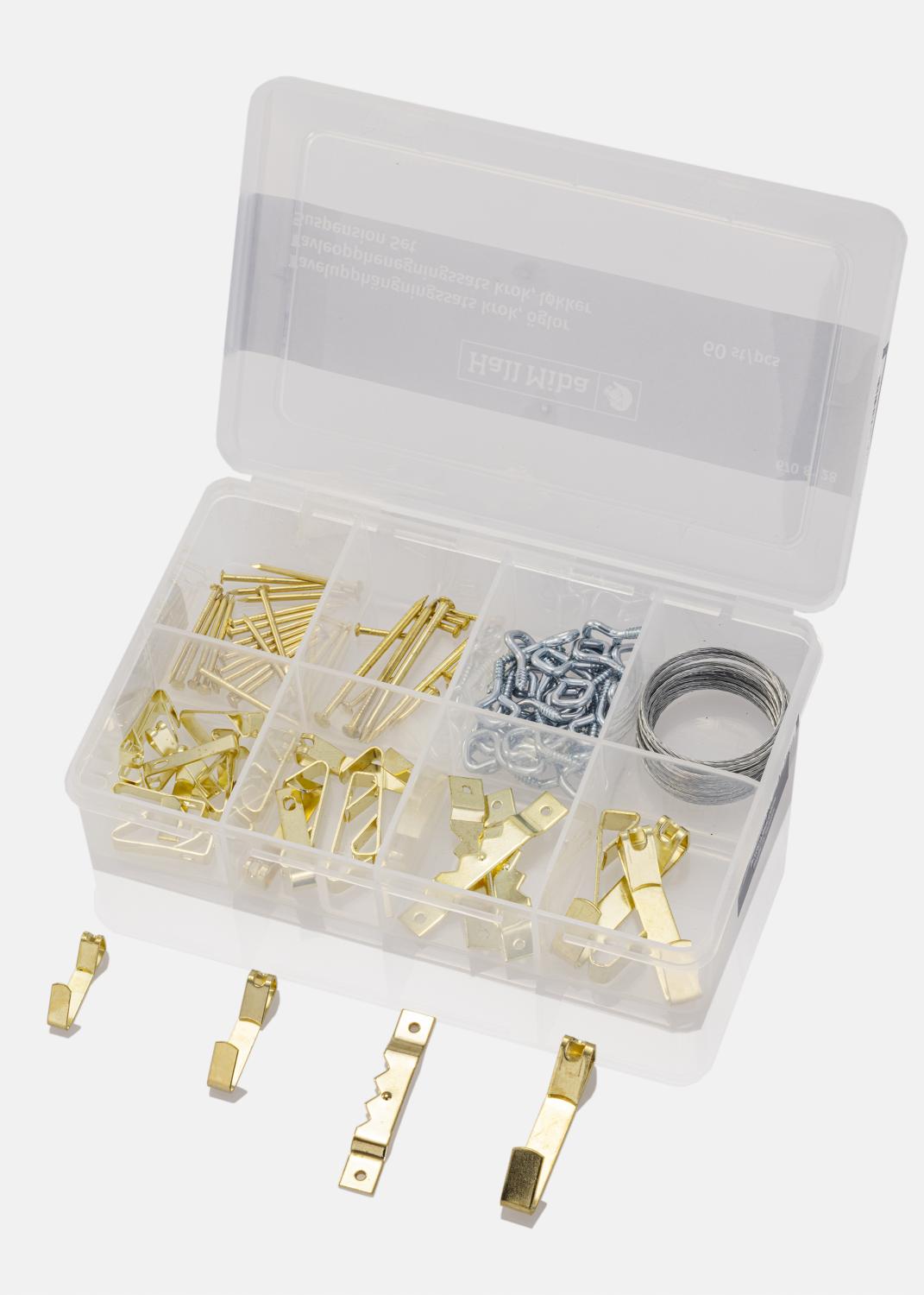 Product Image for Picture hanging kit 60 pieces