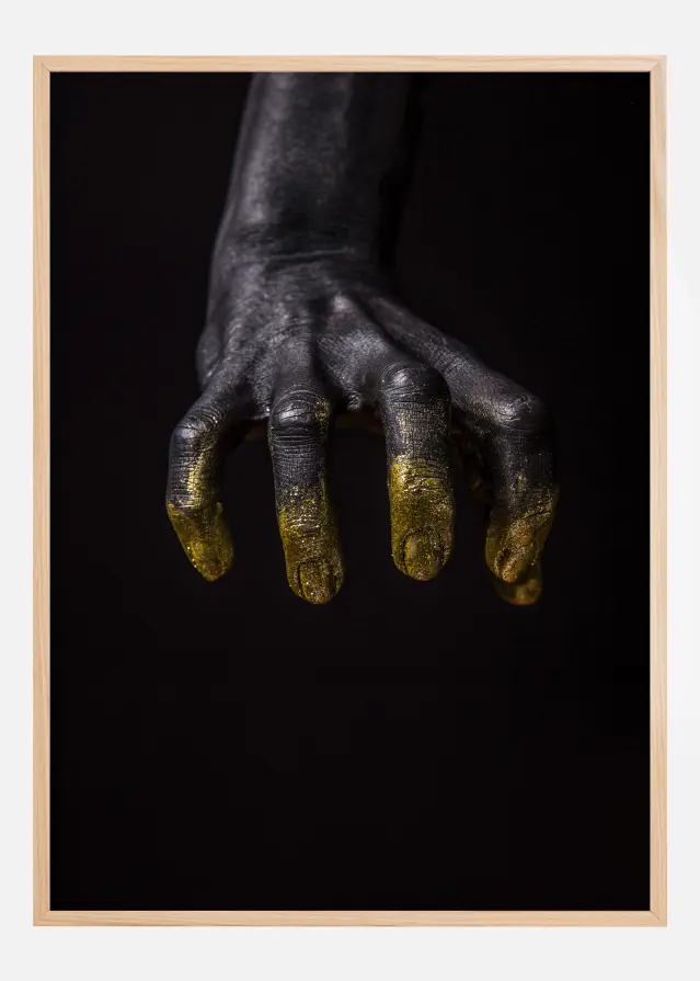 Bildverkstad Golden Hands IV Poster