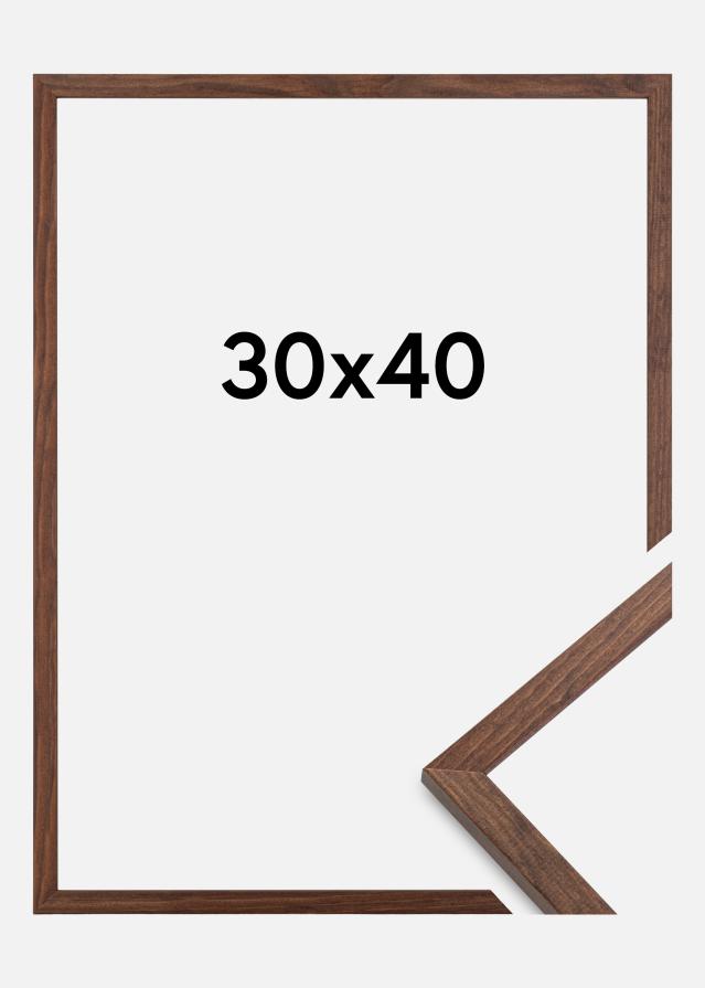 Estancia Frame Galant Acrylic glass Walnut 30x40 cm