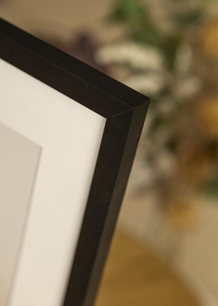 Ram med passepartou Frame Selection Black 70x70 cm - Picture Mount White 60x60 cm