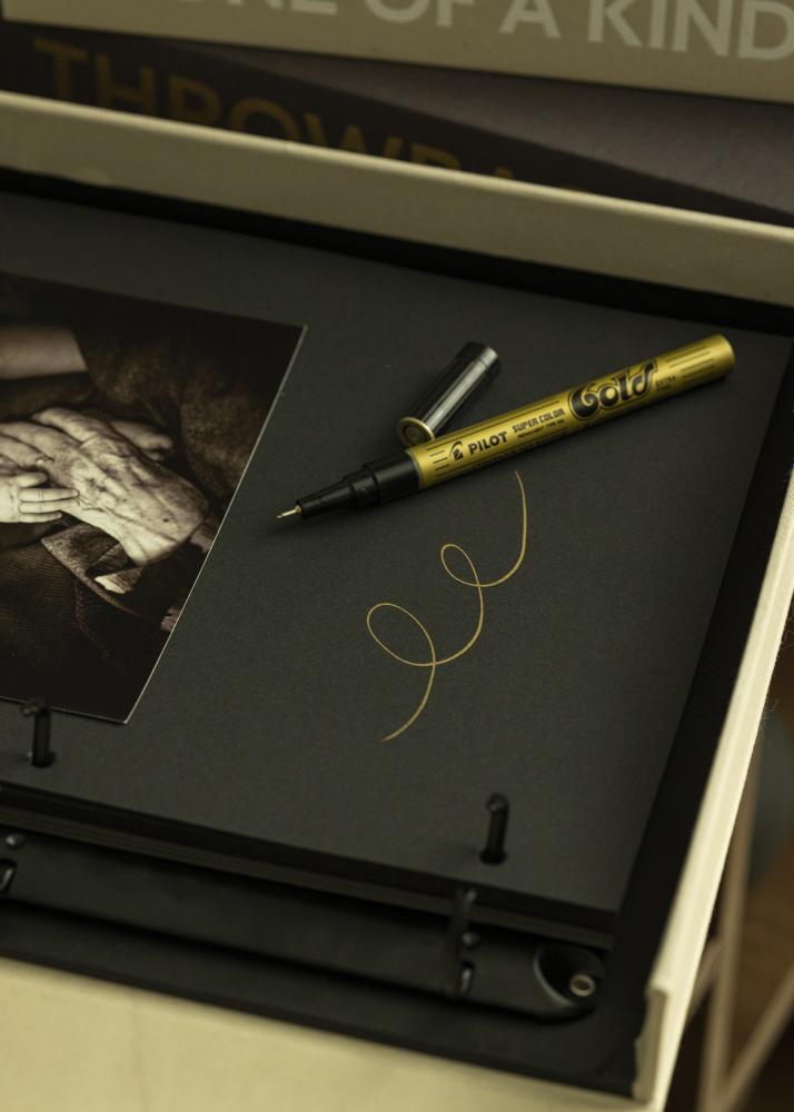 Focus Pilot Photo Album pen Gold