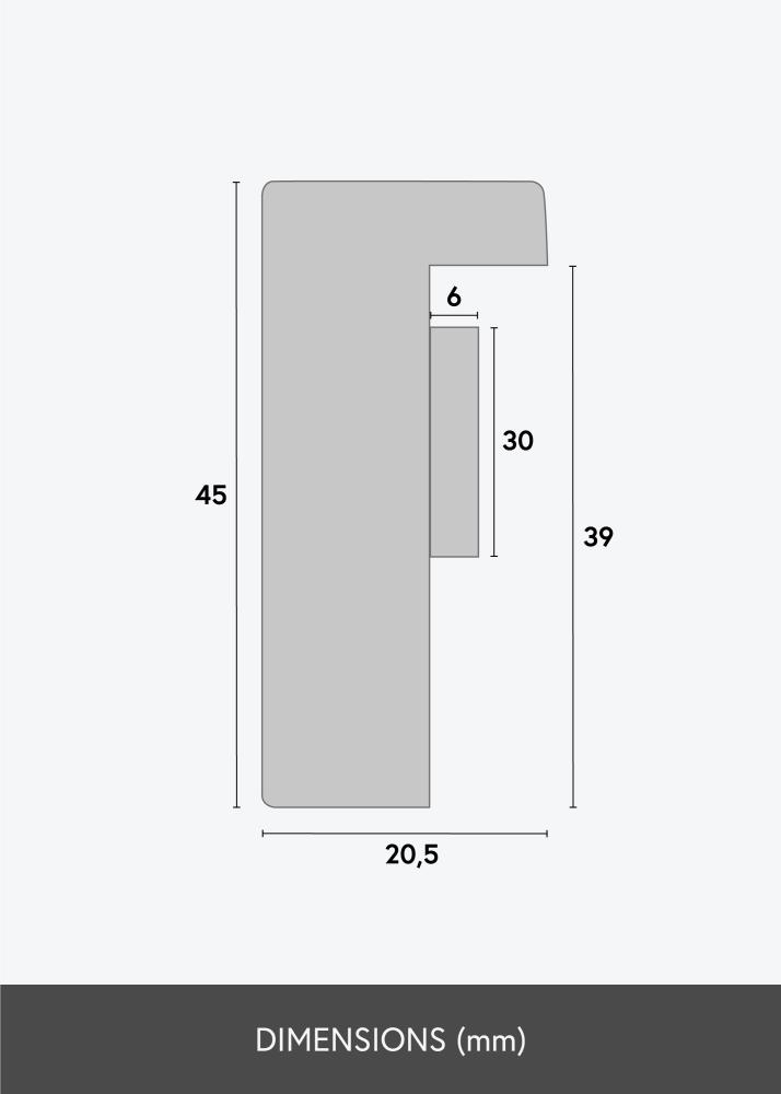 Ramverkstad Frame Balder Black - Various Sizes