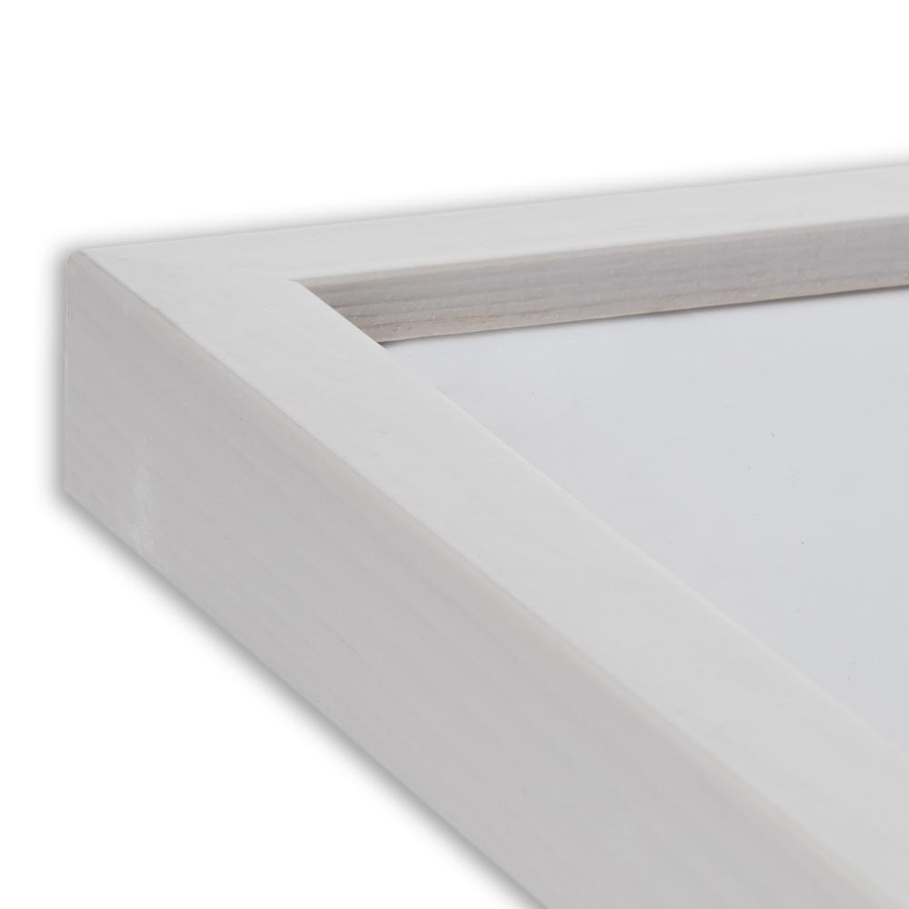 Ram med passepartou Frame Oslo White 50x70 cm - Picture Mount White 42x59.4 cm (A2)