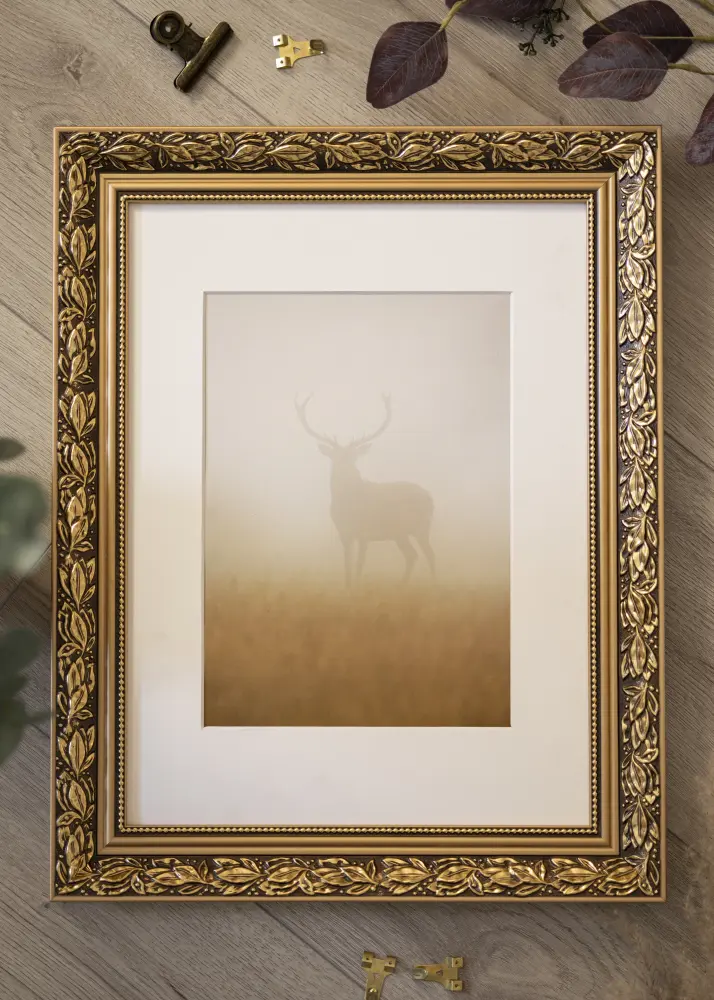 Ramverkstad 60x90 Ombud Frame Jung Gold - Custom Size