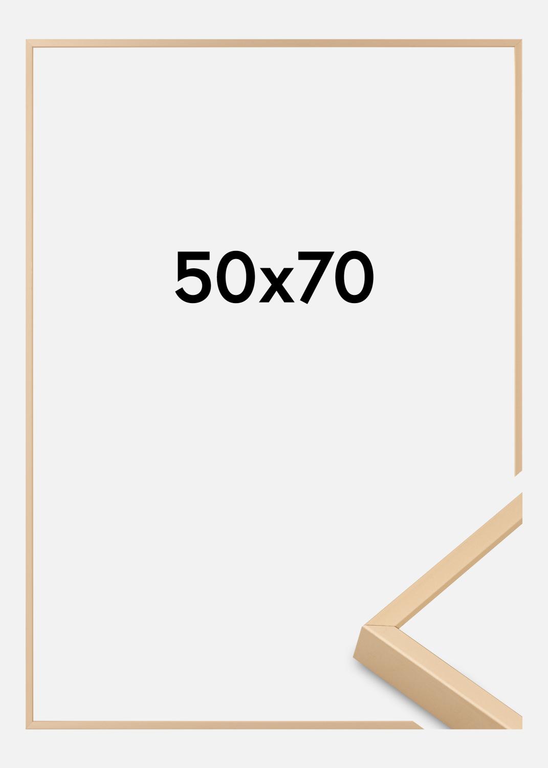Product Image for Aluminium Frame Acrylic Glass Brass 50x70 cm