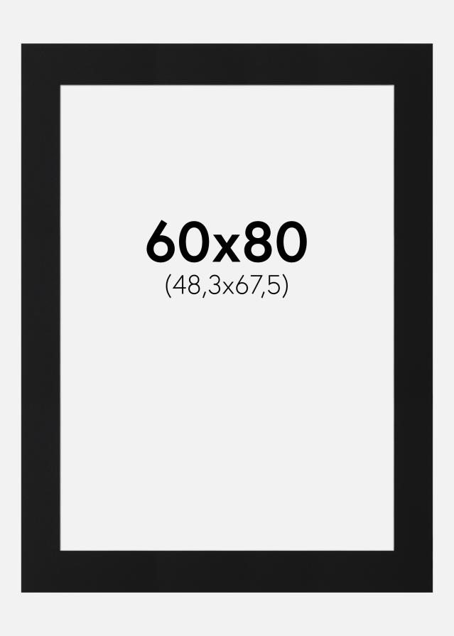 Artlink Mount Black Standard (White Core) 60x80 cm (48,3x67,5)