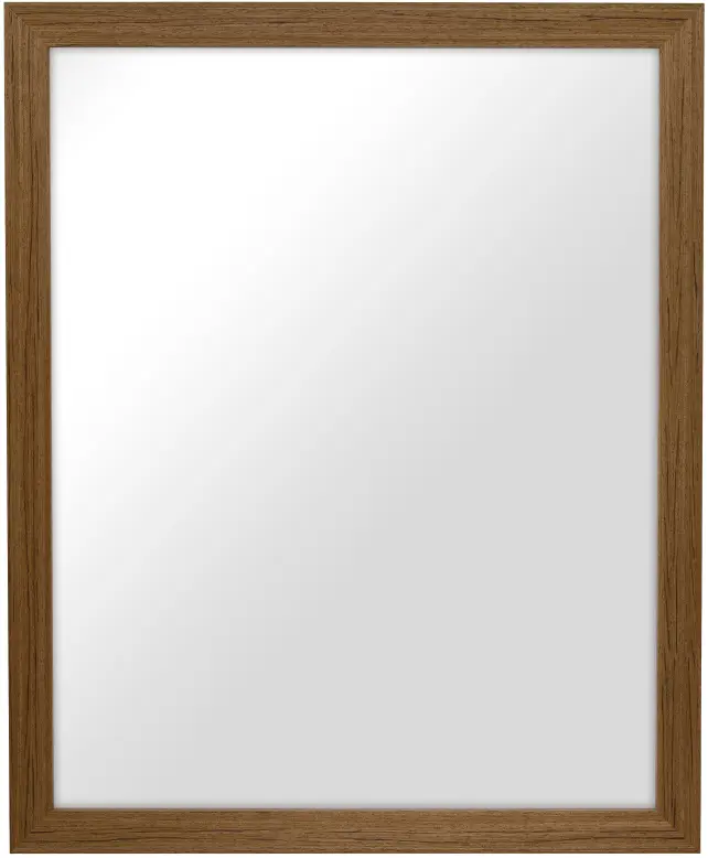 Ramverkstad Mirror Timber Teak - Custom Size