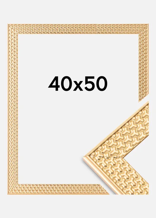 Artlink Frame Grace Acrylic Glass Gold 40x50 cm