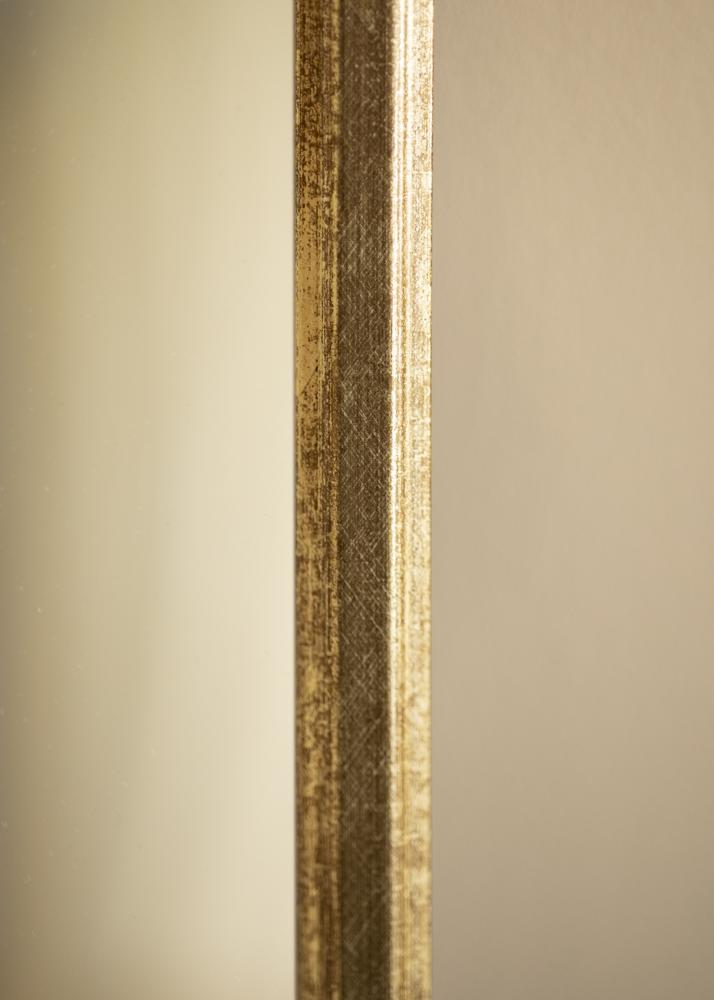 Ramverkstad Mirror Nyhyttan Antique Gold - Custom Size