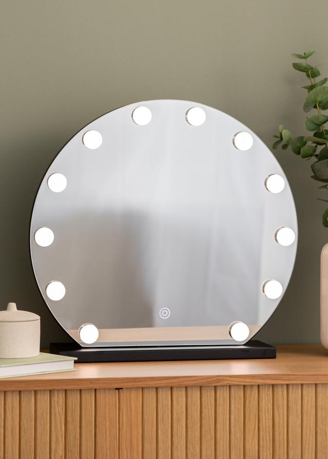 BGA Makeup Mirror Flawless Black 47x50 cm