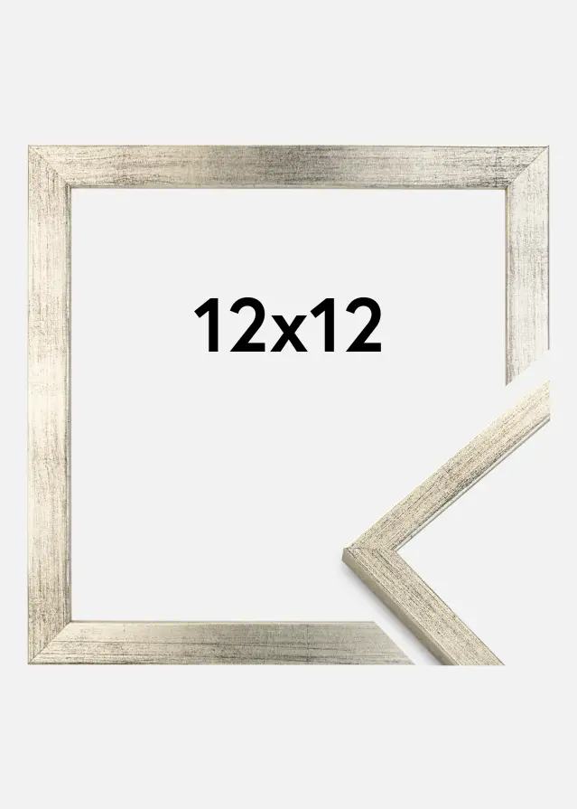 Estancia Frame Gallant Silver 12x12 cm