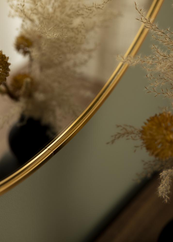 KAILA KAILA Round Mirror - Edge Gold 70 cm Ø