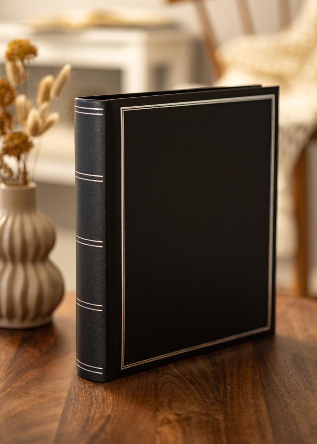 BGA Nordic Black Line Maxi Photo Album 30x33 cm (100 Black pages / 50 sheets)