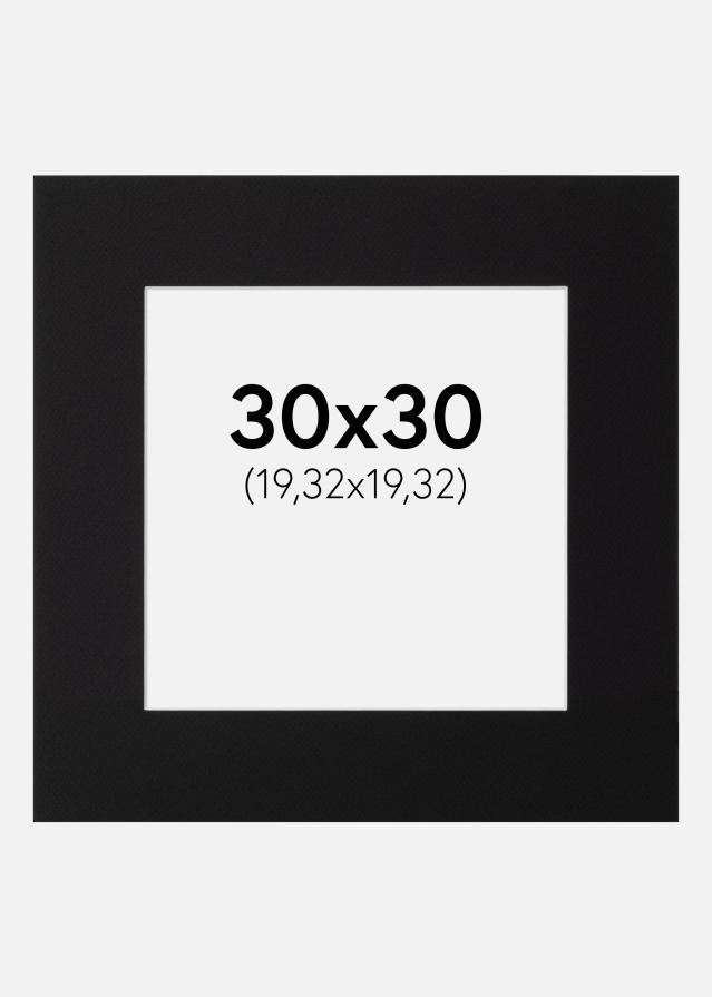 Artlink Mount Black Standard (White Core) 30x30 cm (19,32x19,32)