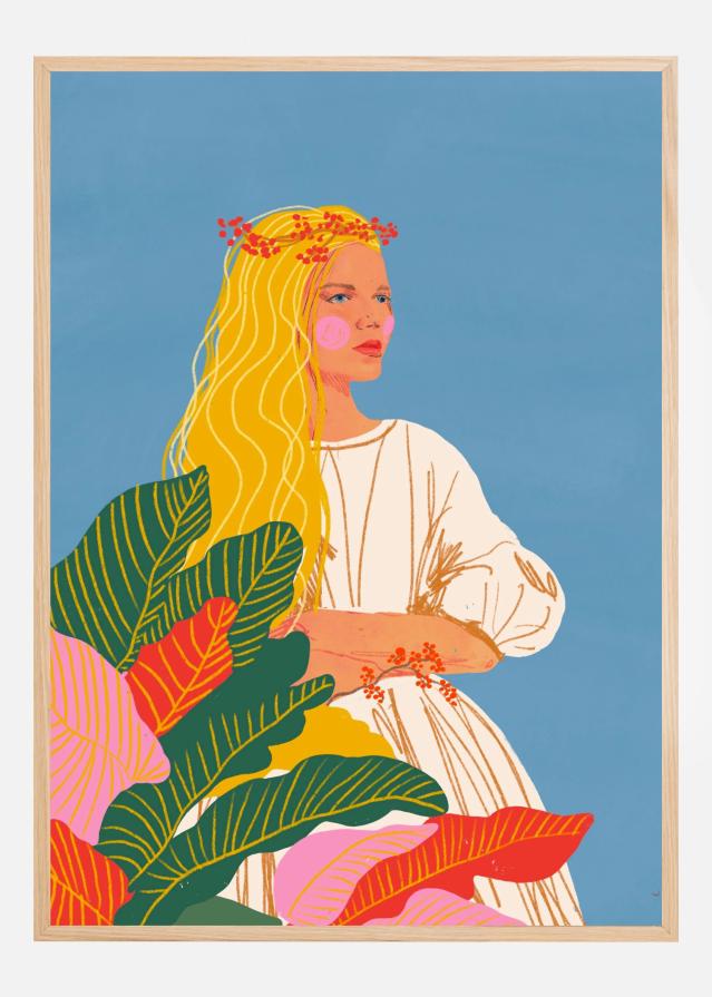 Bildverkstad Goddess Poster