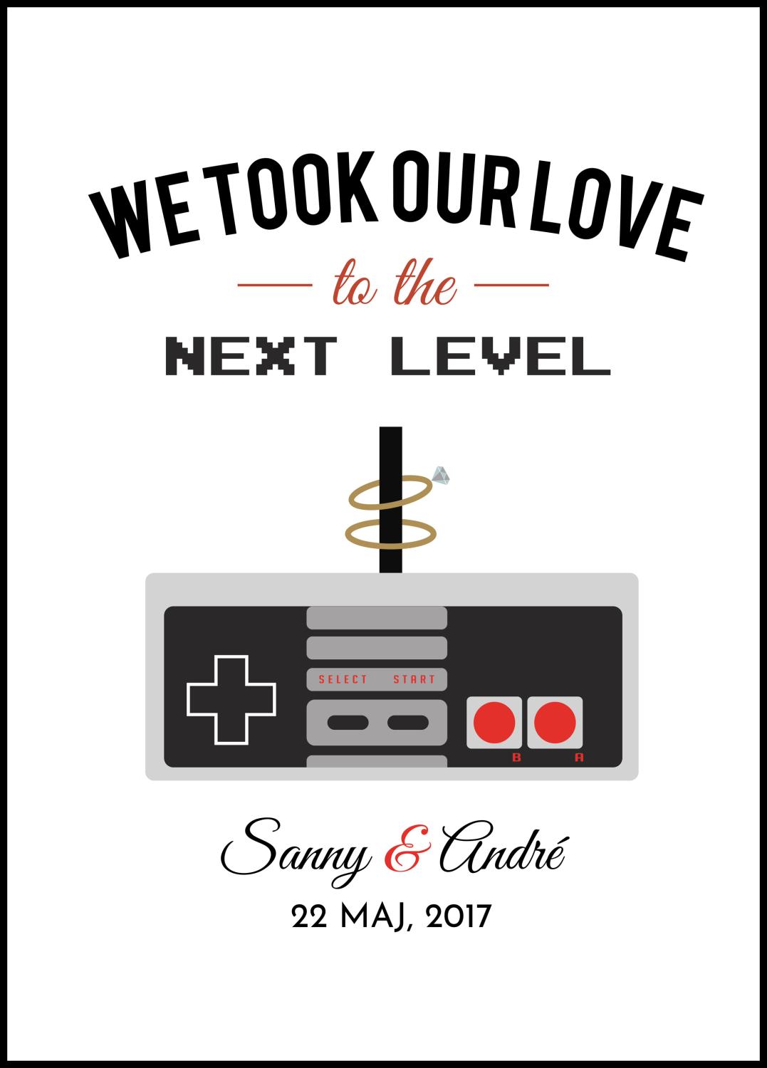 Product Image for Gamers Love (40x50 cm)