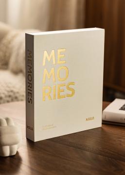 KAILA KAILA MEMORIES Cream - Coffee Table Photo Album (60 Black Pages)