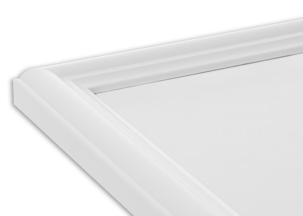 Ramverkstad Mirror Siljan White - Custom Size