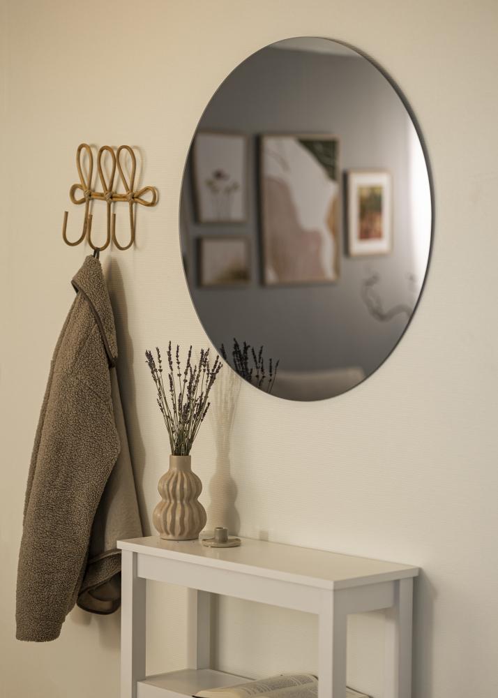 KAILA KAILA Round Mirror Smoked Grey 80 cm Ø