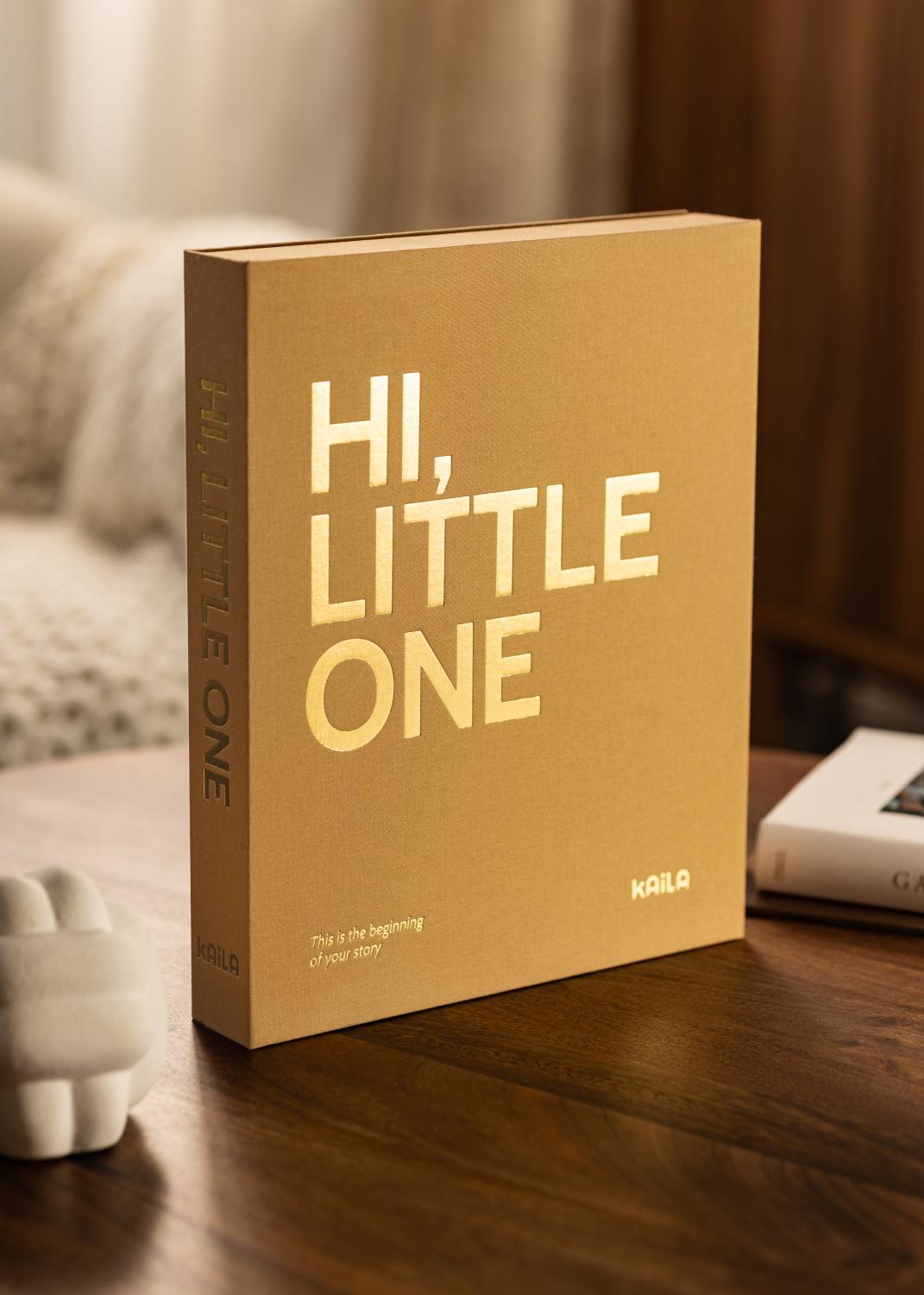 Product Image for KAILA HI LITTLE ONE Manilla - Coffee Table Photo Album (60 Black Pages)
