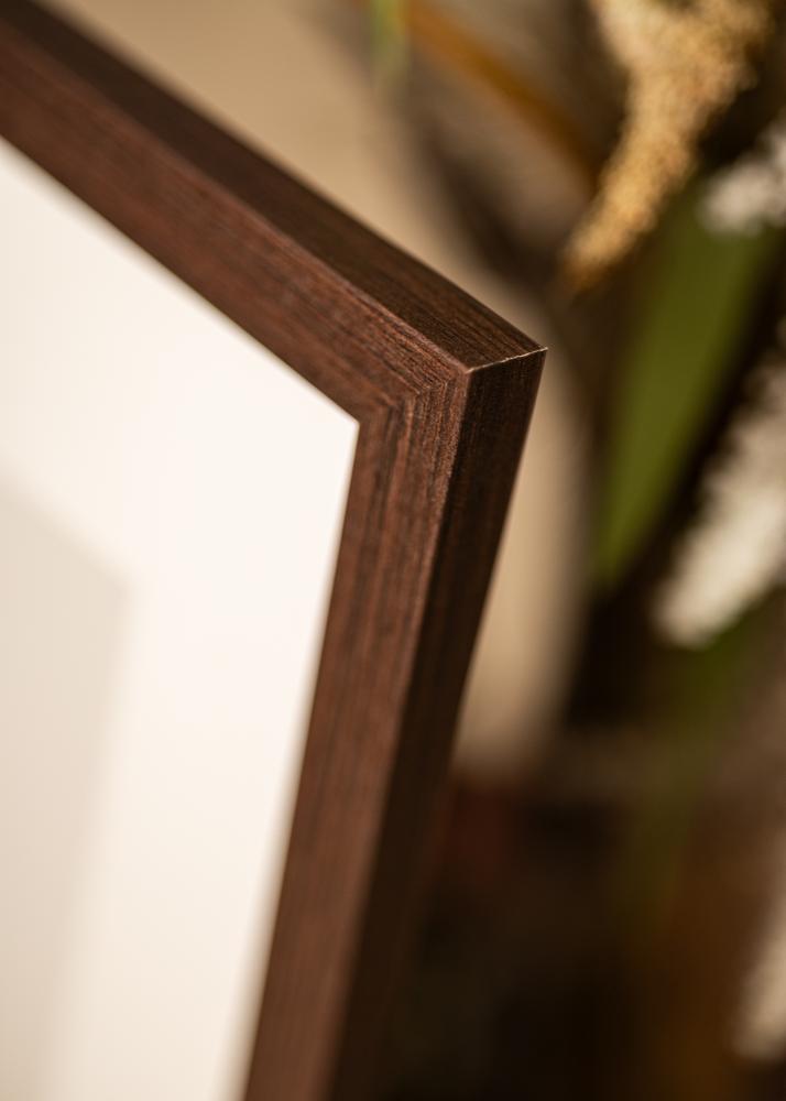 BGA Frame Deco Acrylic Glass Walnut 20x30 cm